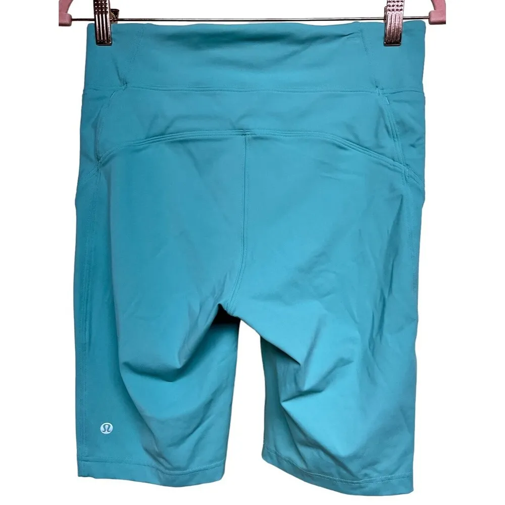 Lululemon On Pace Short 10" Washed Marsh Bike Shorts Women’s Size 10 - Image 2