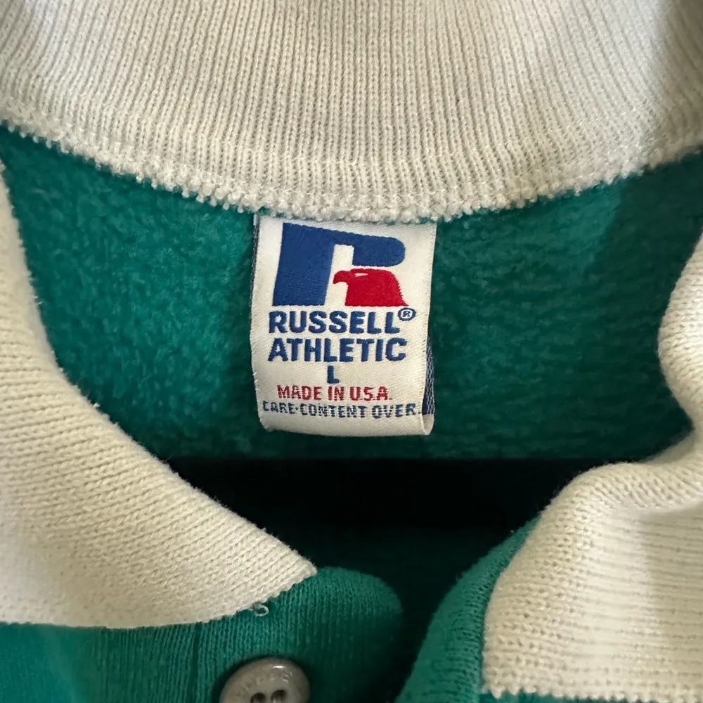 Vintage Newport Beach Club Collared Sweatshirt - Image 5