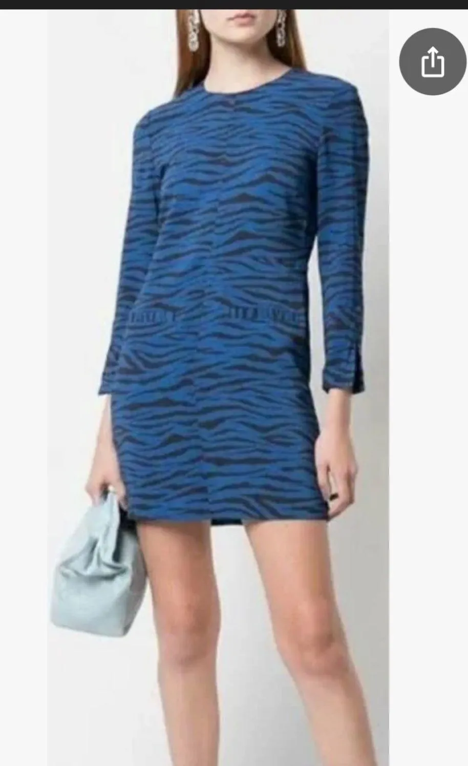 Zebra Pattern Dress Size 10 - Image 5