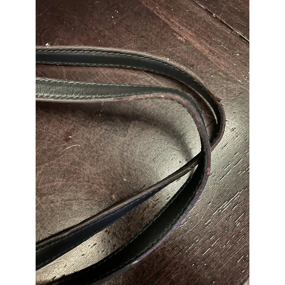 Michael Kors Tote Bag Womens Large Blue MK Monogram Shoulder Purse Handbag Zip - Image 11