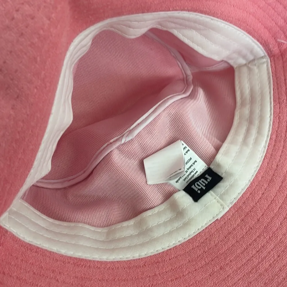 cotton on pink fairy floss terry cloth Bianca bucket hat new - Image 4