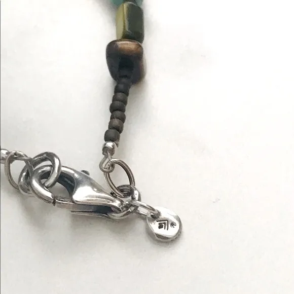 Silpada Leather Cord & Stone Necklace - Image 10