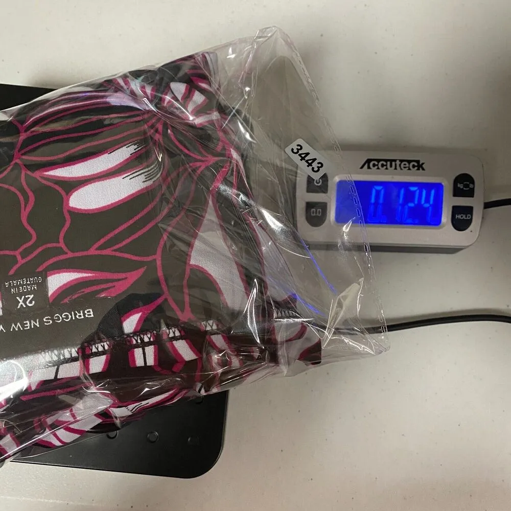 Briggs New York Women's Plus Size 2X Black White/Pink Floral Print Blouse - Image 11