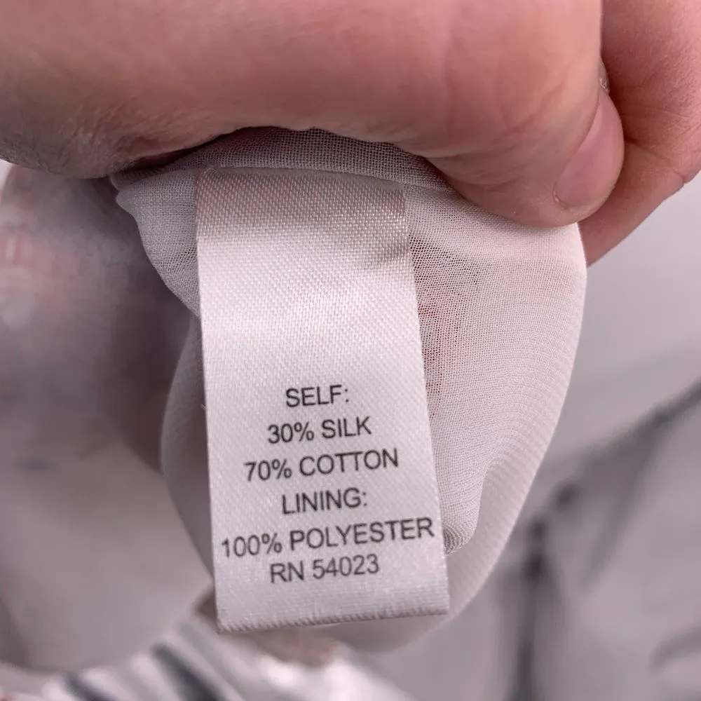 Hive‎ & Honey tie shoulder boho silk dress medium - Image 5