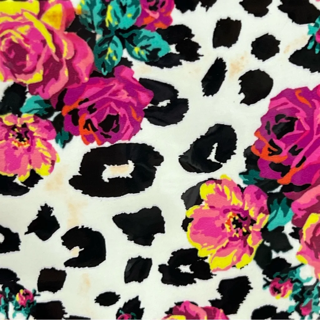 Torrid Betsey Johnson collab 9WW Floral Leopard  Combat Boots T-RYLEE leather - Image 10