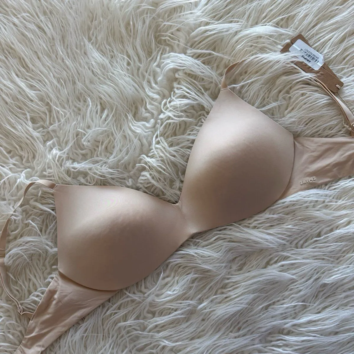 Skims Wireless Form Pushup Plunge Bra Sand Size 34D - Image 2