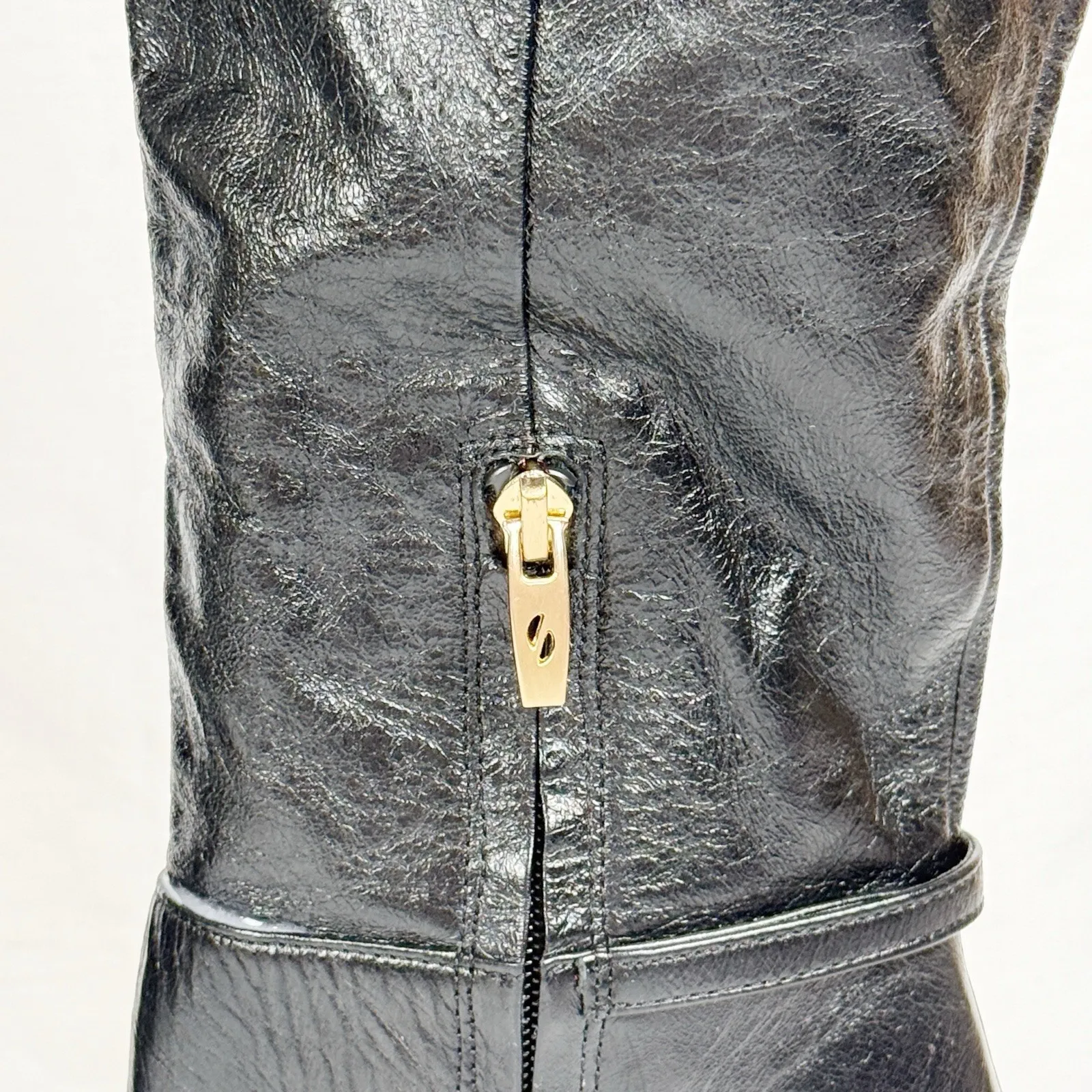 Franco Sarto A-Cassie Women's Black Knee-High Boots 6.5 Medium - Image 6