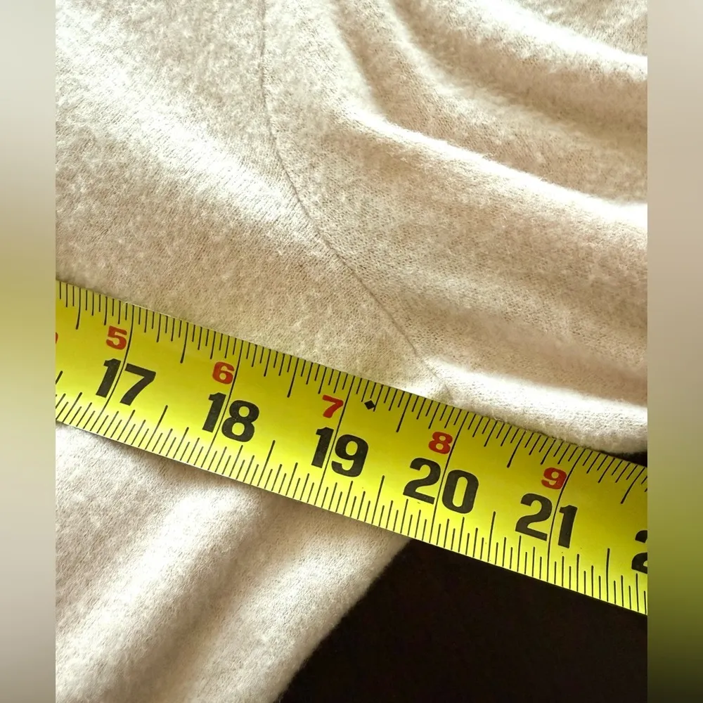 Bobeau Mock Neck Sweater Long Sleeve Ruffled Cuffs - Size 1X - NWT - Image 7