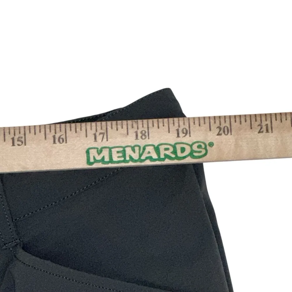 Patagonia Women's Shorts Size 16 Skyline Traveler Stretchy Nylon Hiking Charcoal - Image 7