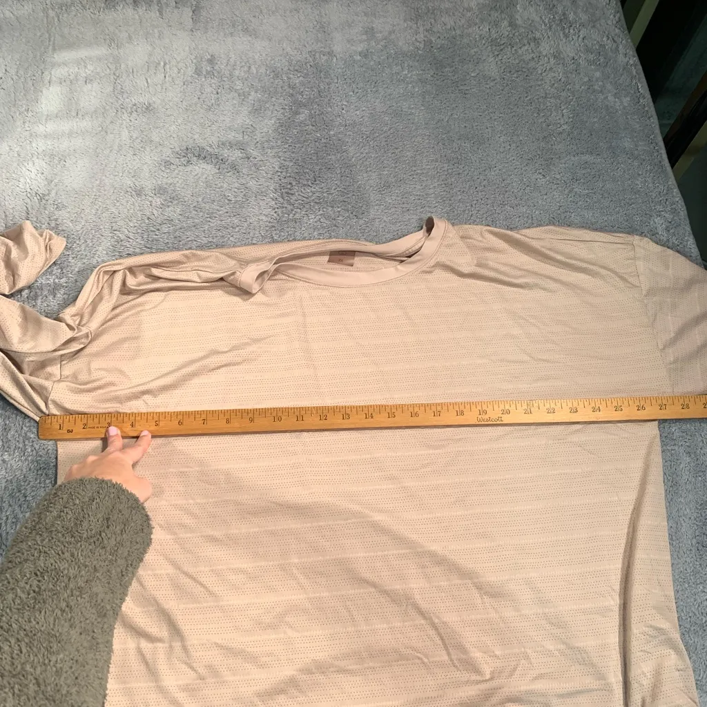 CALIA by Carrie Underwood Women's Beige Long Sleeve Top Size 2X - Image 7