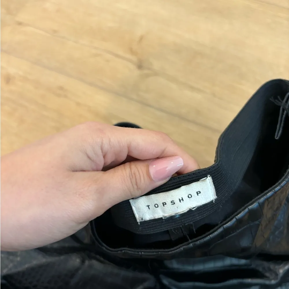 Topshop faux leather pants - Image 2