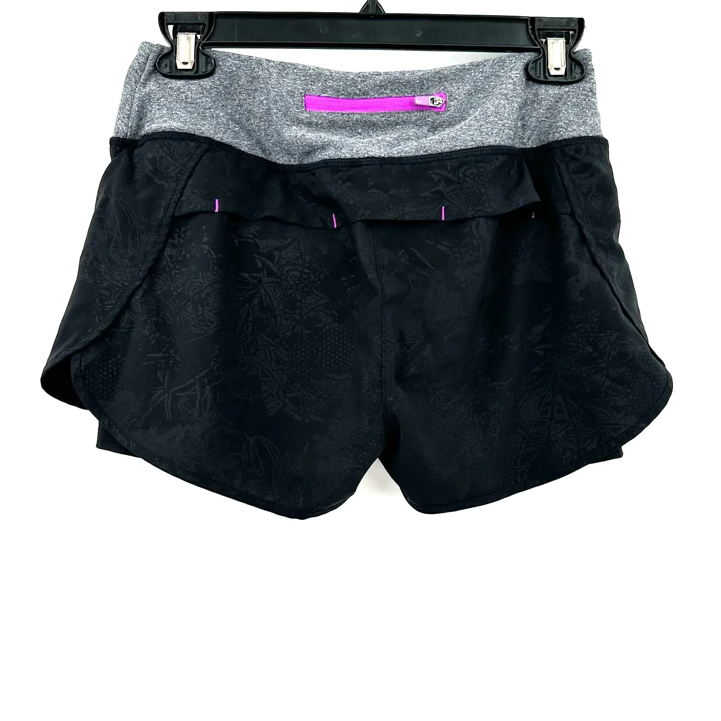 MPG size XS black‎ running shorts built in spandex shorts elastic waist Black - Image 2