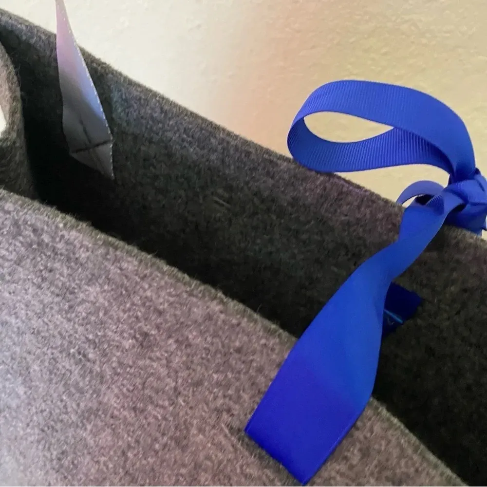 Kit and Ace Grey Large Felt Shopping‎ Tote Bag Gray - Image 6