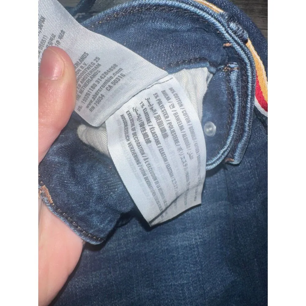 Women's Abercrombie & Fitch High Rise Ankle Skinny Jeans - Image 4