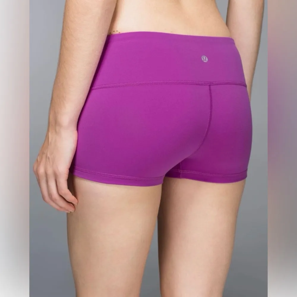 Lululemon Boogie Short *Full-On Luon Ultra Violet, Sz 4 - Image 2