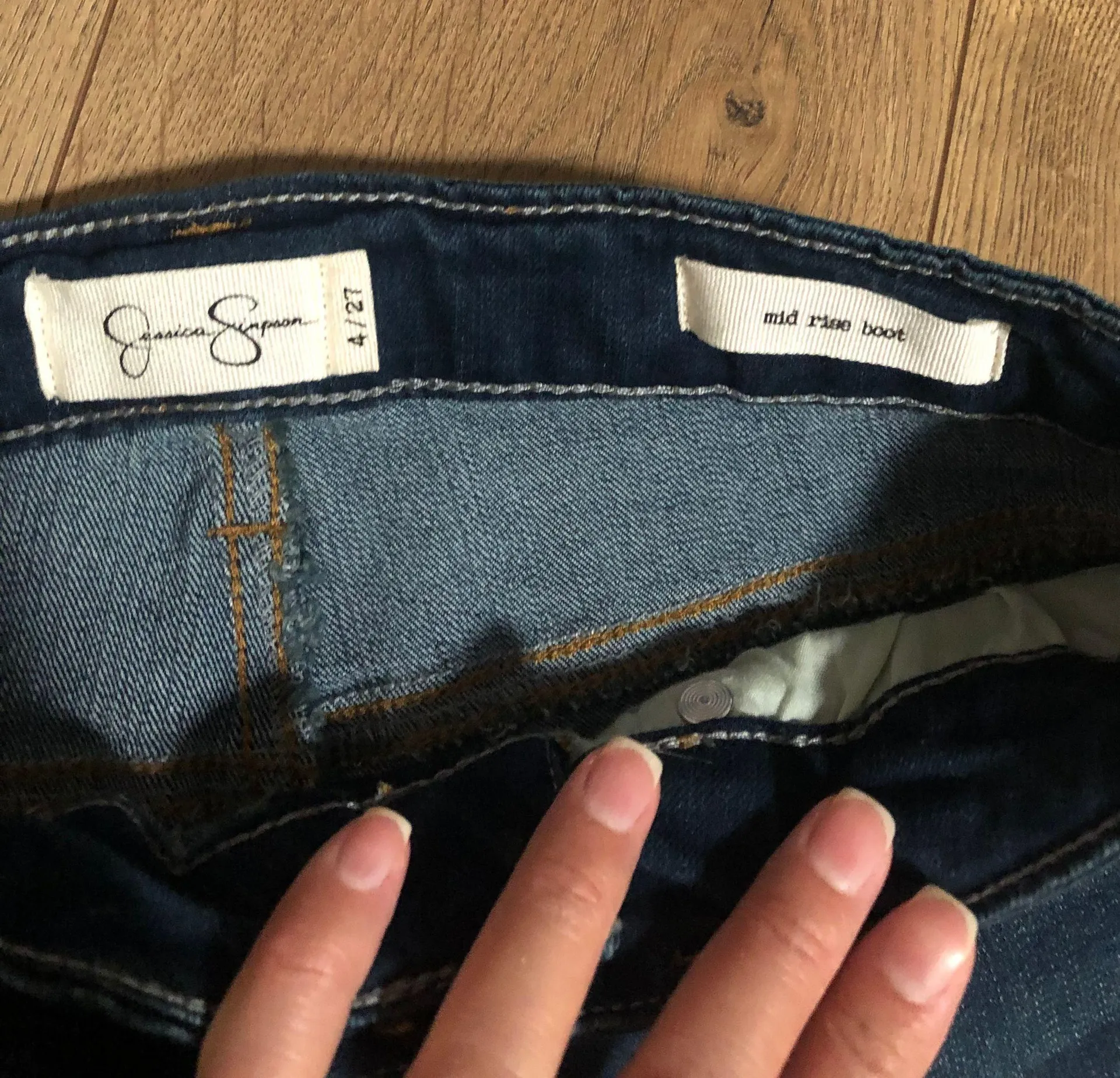 Jessica Simpson Mid Rise Jeans - Image 7