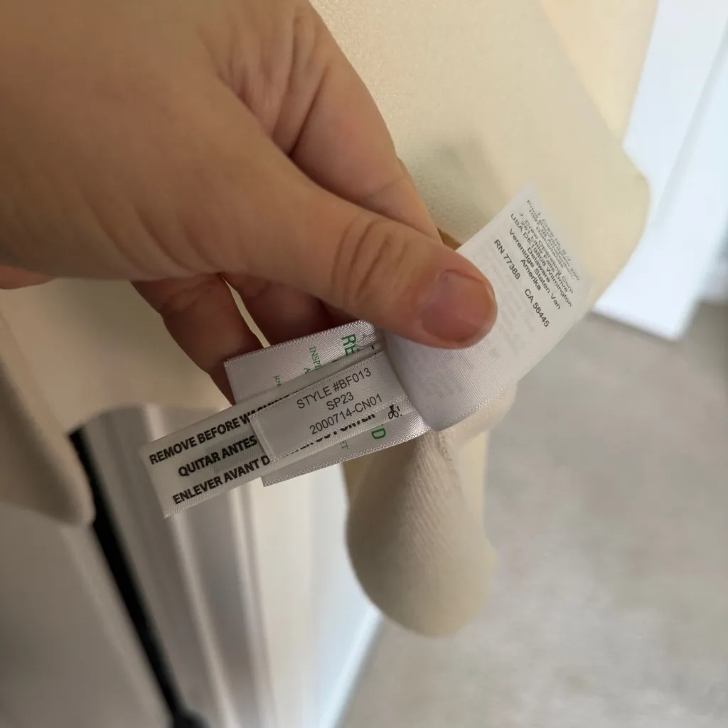 J. Crew Cecile Ivory Women's Cream Relaxed Knit Cardigan Blazer Sweater - Image 4