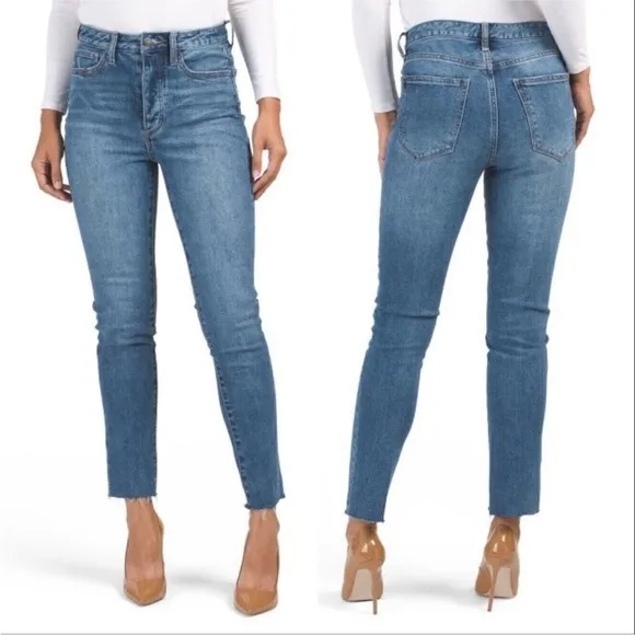 Sam Edelman The Stiletto High Rise Skinny Ankle Jeans Sz 30 Stretch Medium Wash - Image 2