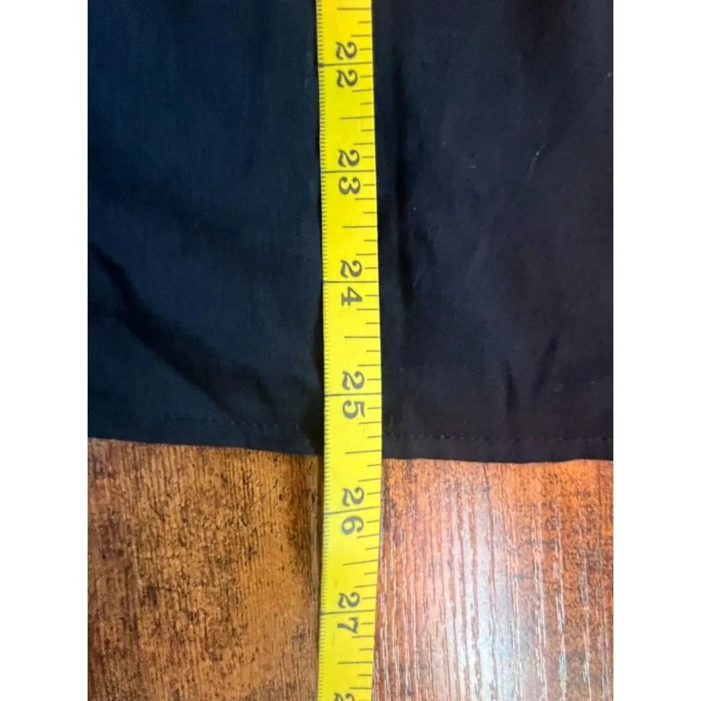 Old Navy Black Embroidery Trim Ruffle Top - Image 7