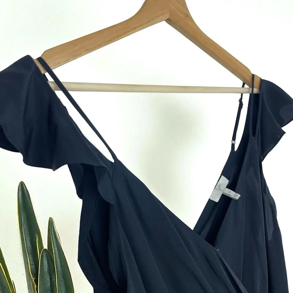 Joie Sari 100% Silk Flutter Sleeve Dress - Image 9