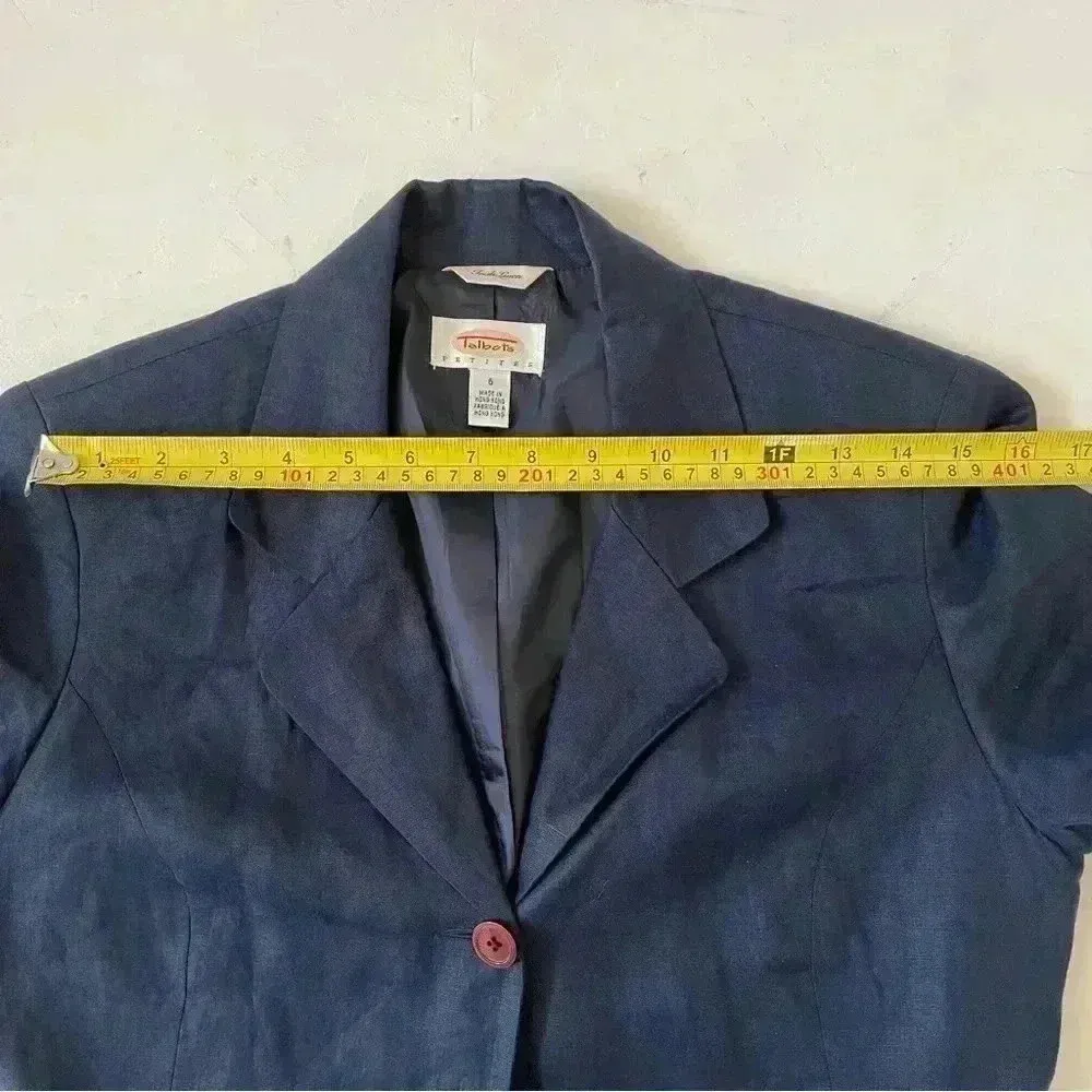 Talbots Dress Blazer Set Business Attire Workwear Career Wear Irish Linen - Image 14