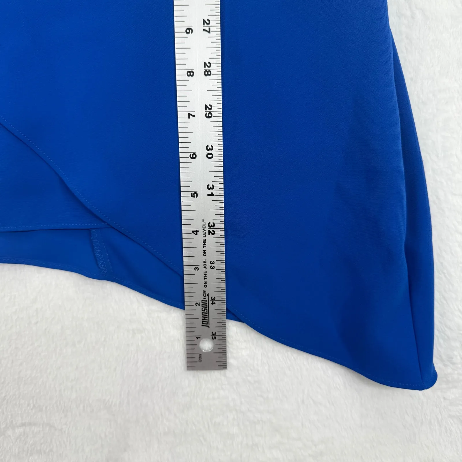 Amanda Uprichard Odean New York‎ Blue Dress Sleeveless Asymmetrical Mini Party S - Image 4