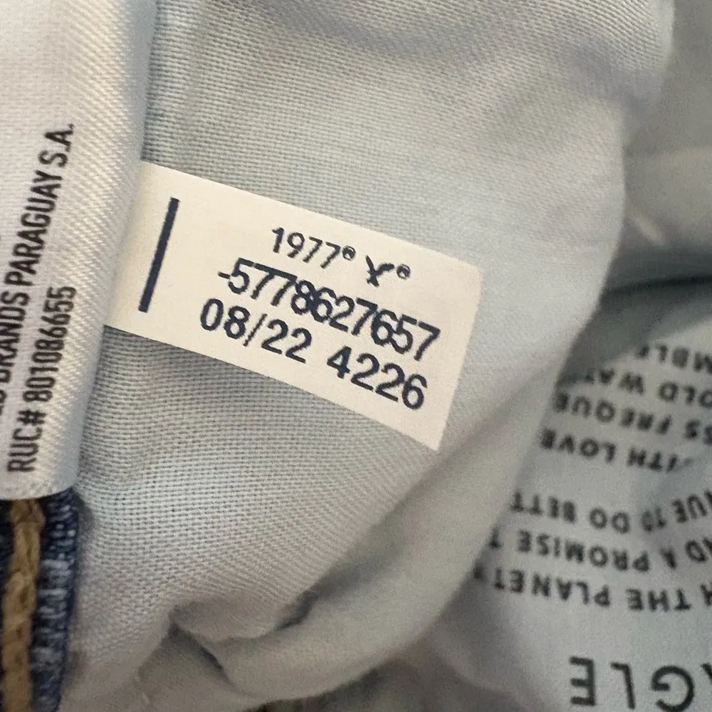 American Eagle Super High-Rise Baggy Wide Leg Jean Size 12 - Image 11