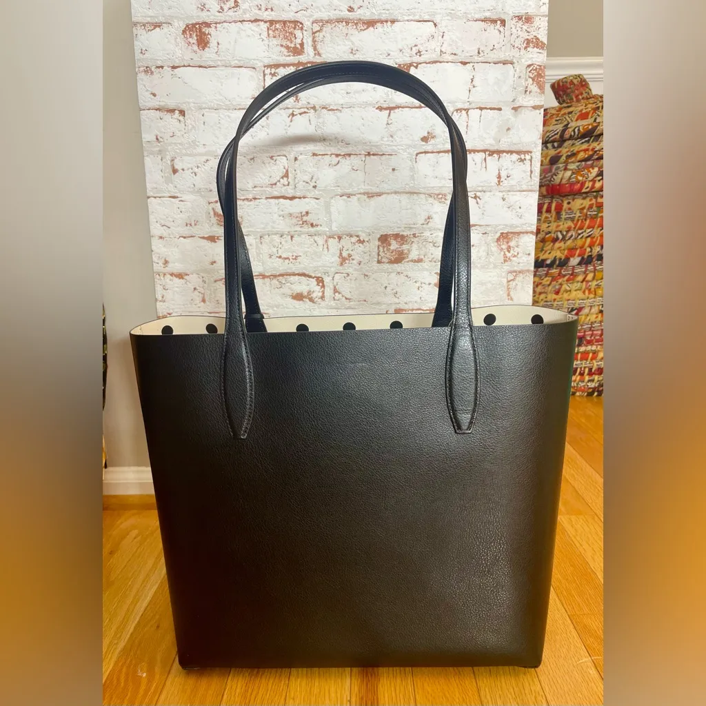 Kate Spade Black and Red Minnie Mouse Tote - Image 4