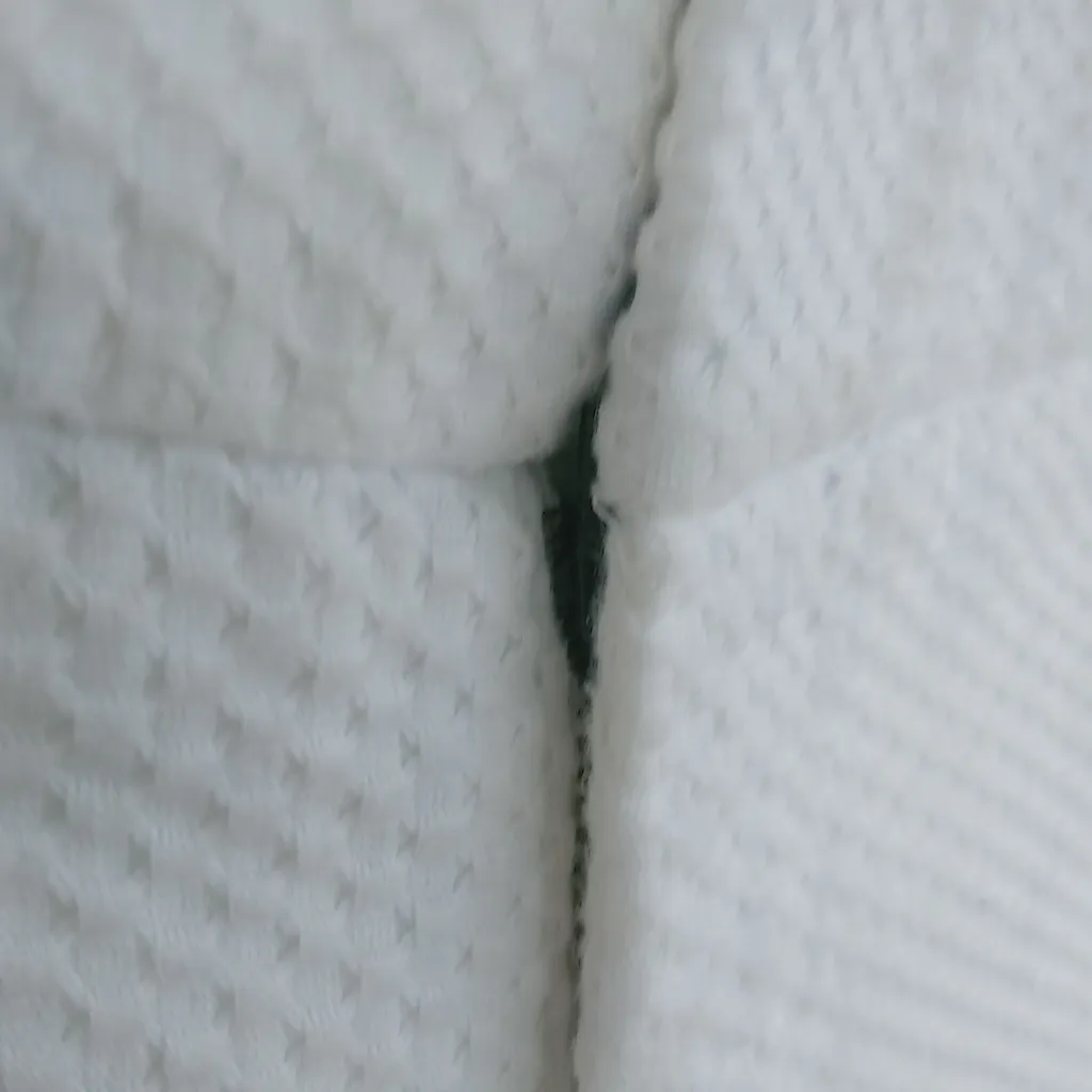 Merona 10 33 White Textured Crop Pants - Image 6