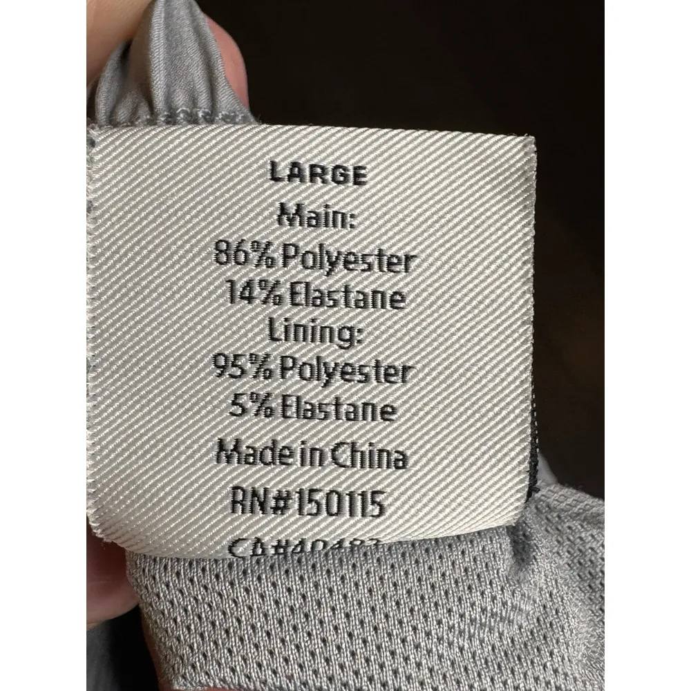 Varley Kallin Short in Metallic Zen‎ Blue Size Large Performance - Image 5