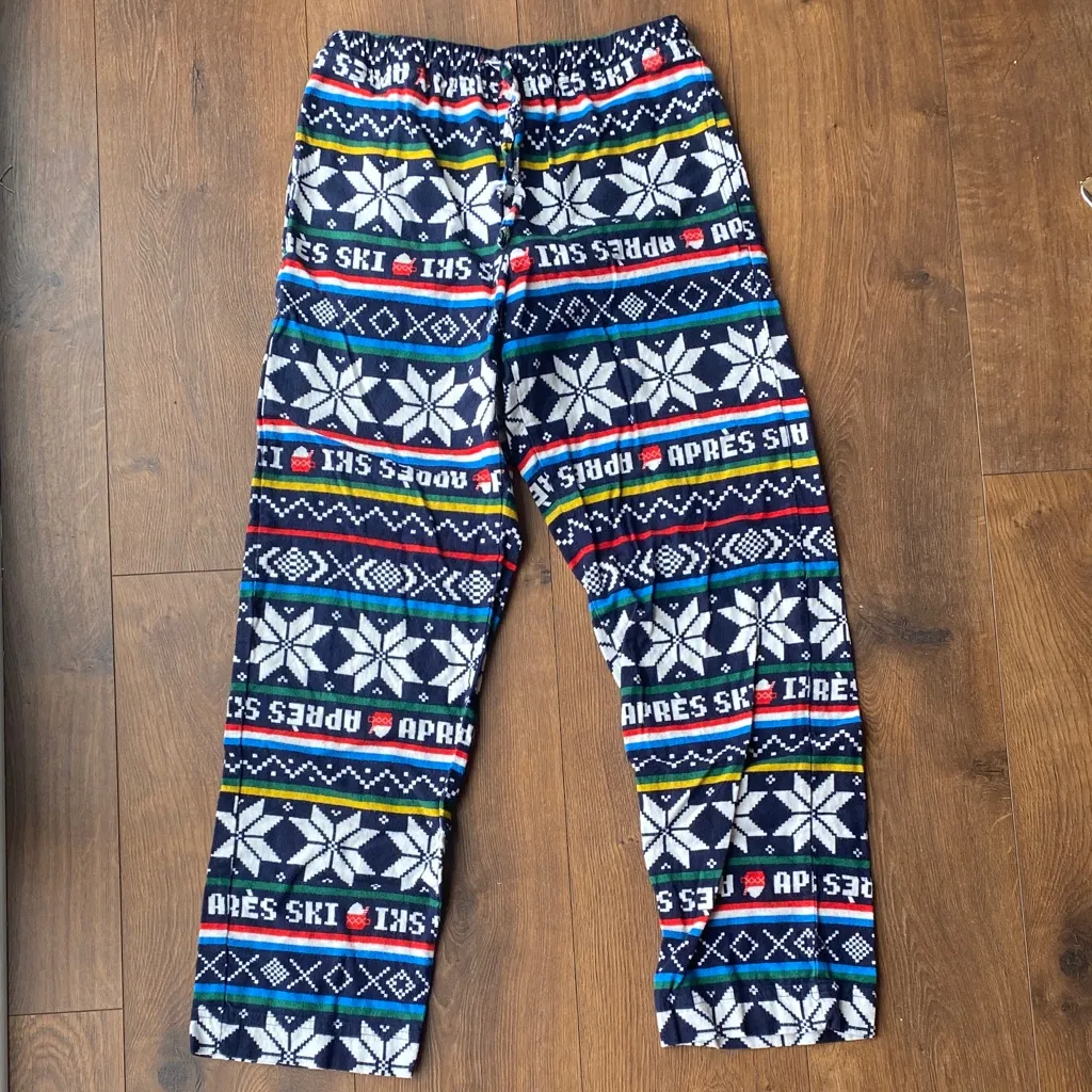 Hanna Anderson Après Ski Pattern Pajama Set - Image 5