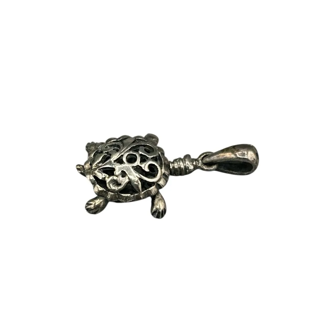 Sterling Silver 925 Turtle Pendant - Image 7
