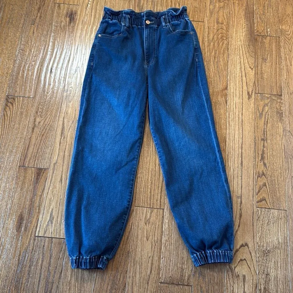 Express jogger super high rise jeans size 8 - Image 5