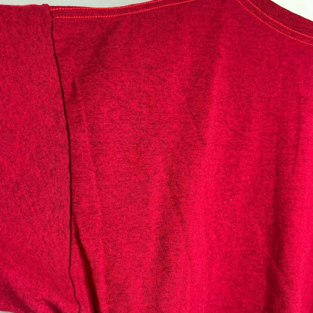 Gildan Heavy Cotton Red Patriotic Dog T Shirt Large GSP Rescue Short Sleeve - Image 5