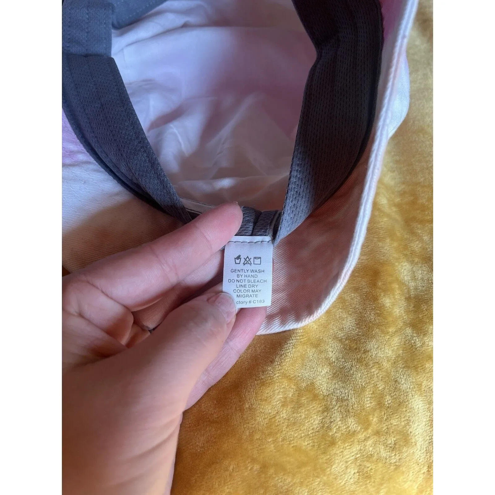 Adidas Originals Color Wash Bucket Hat Unisex Tie Dye One Size Pink Orange EUC - Image 4