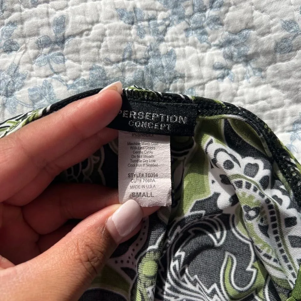 VINTAGE PERCEPTIONS LONG SLEEVE CAMI TOP‎ - Image 6