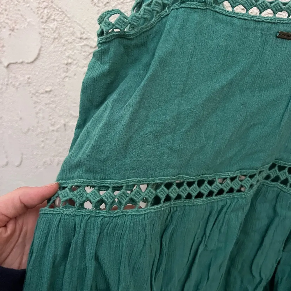 O’Neil XL green cotton cut out summer dress - Image 5