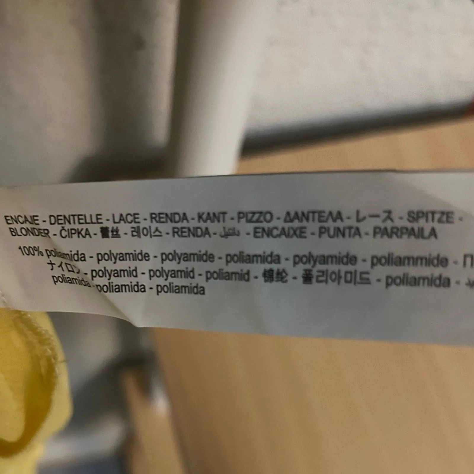 Zara Yellow Polka Dot Ruffle Lace Short Sleeve Blouse S Dopamine Balletcore Twee - Image 8