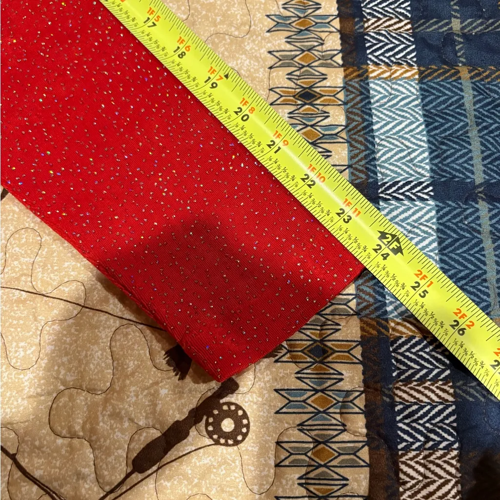 Rabbit Rabbit Rabbit Designs dress and cardigan set vintage Red sparkly Wmns 10 - Image 15