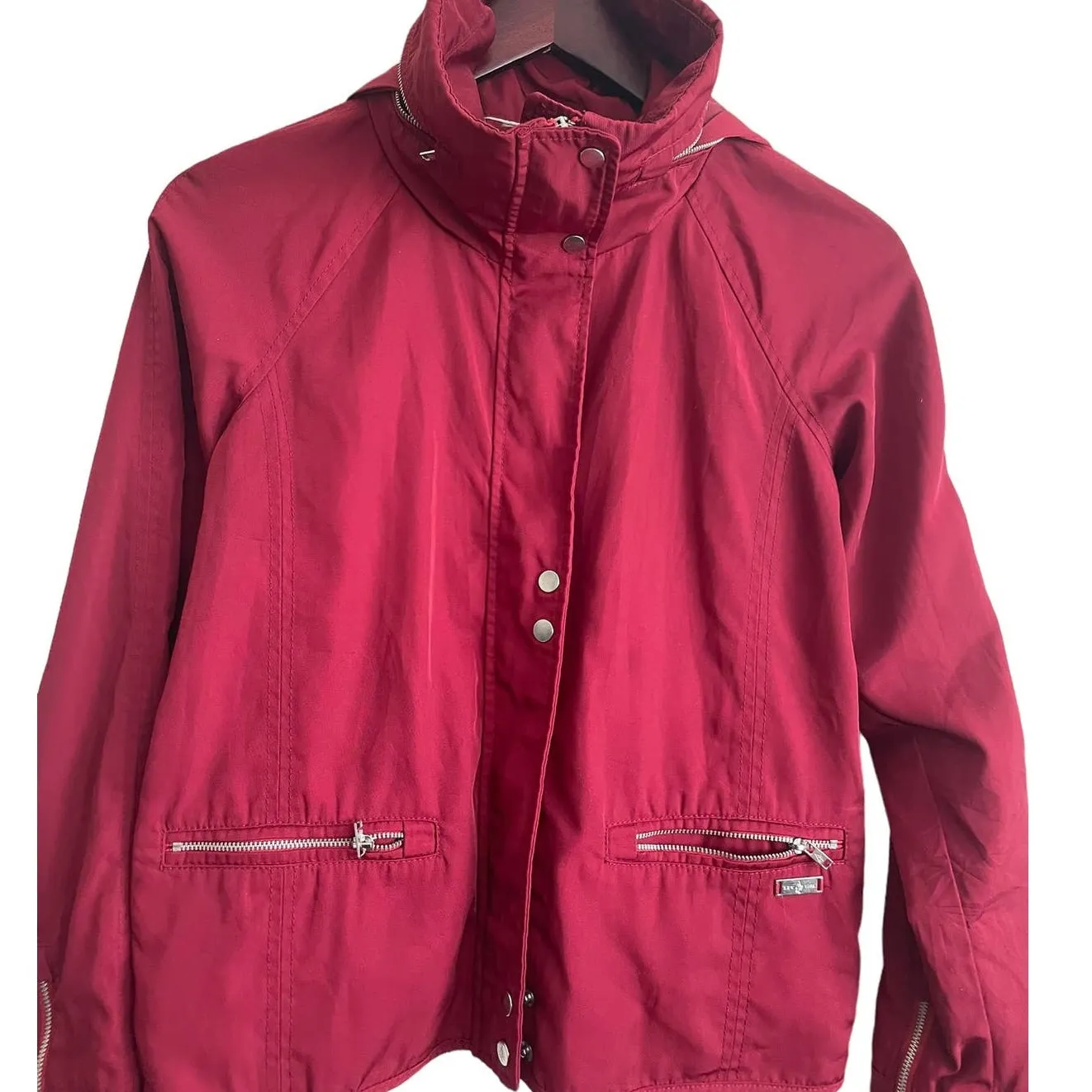Abercrombie & Fitch Women Jacket XS Hiking Camping‎ Gorpcore Coastal Preppy Coat - Image 5