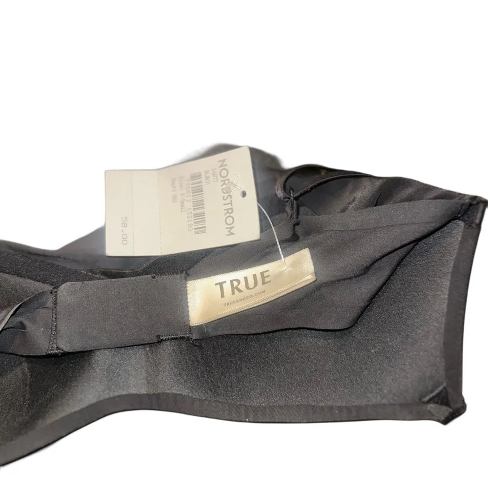 TRUE & CO. Black True Body Push Up Wirefree T - Image 5