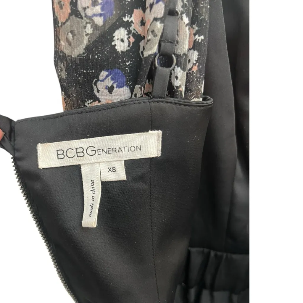 BCBGeneration Women’s Dress and Jacket Ensemble Size XS Black Pink Tweed - Image 7