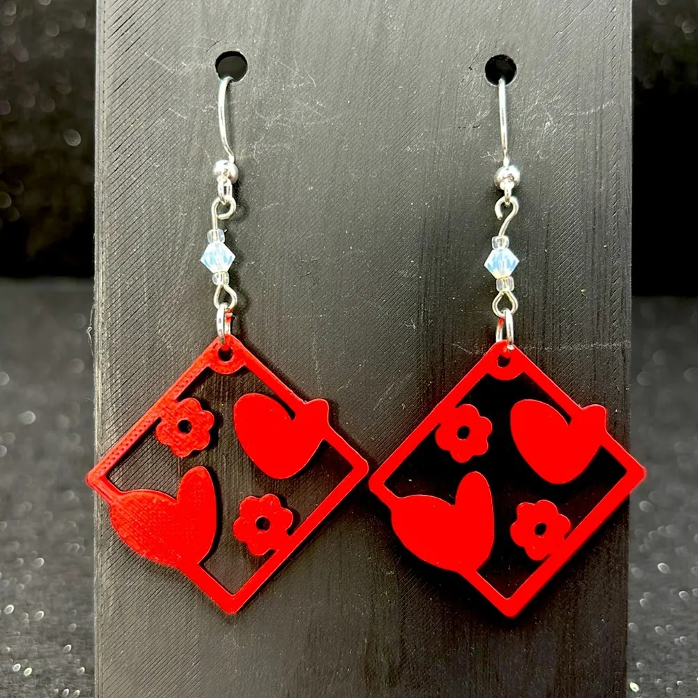 The Laced Love Earrings - Image 2