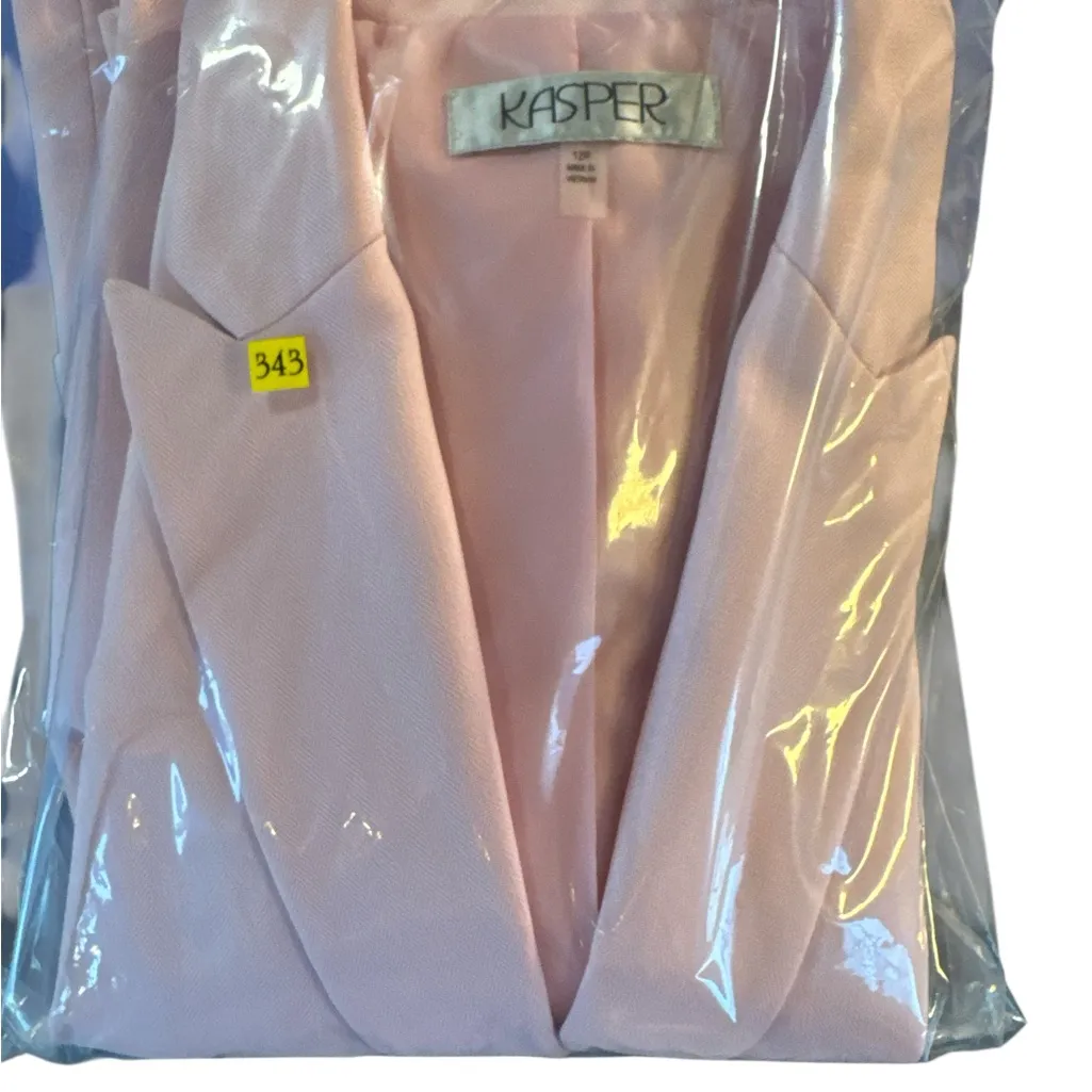 Kasper‎ Soft Pink Women's Blazer - Image 9