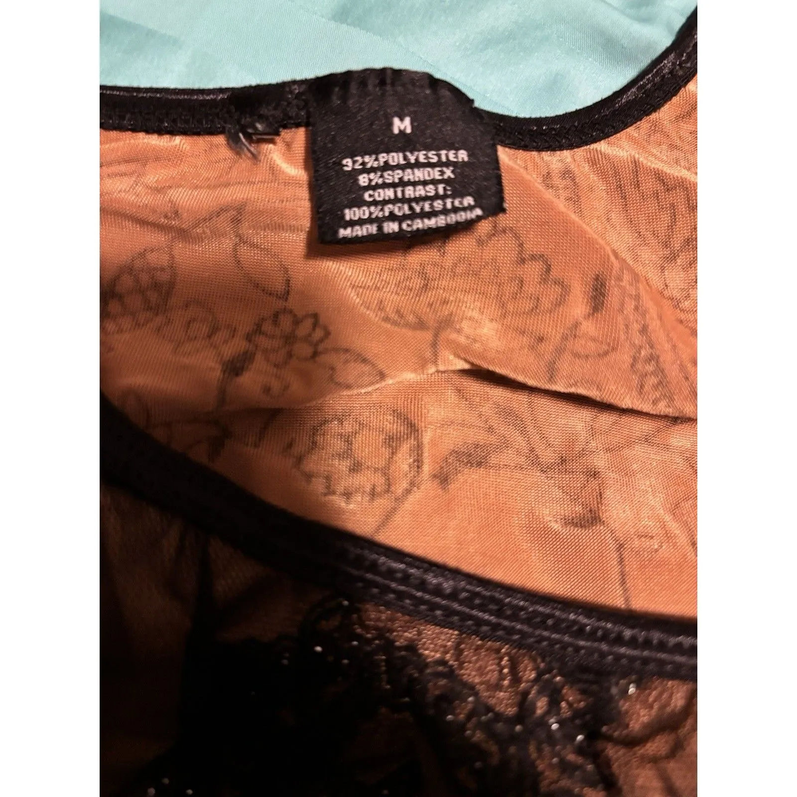 Vintage Women Sleeveless Tank Size M Shimmer Black Whimsigoth Romantic Top Size M - Image 10