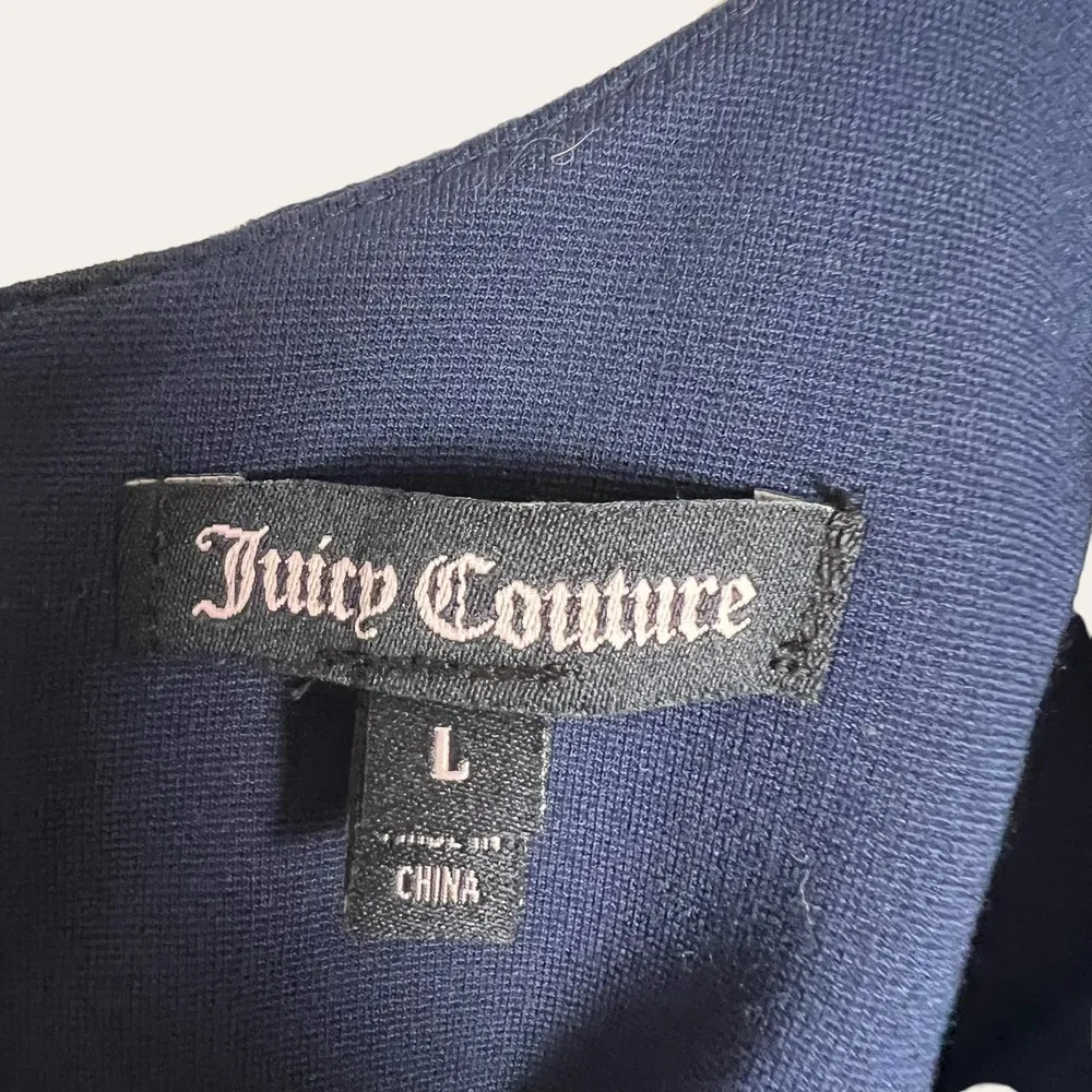 Juicy Couture Regal Angel Stripe Ponte 2 Piece Dress Jacket Set Size L - Image 6