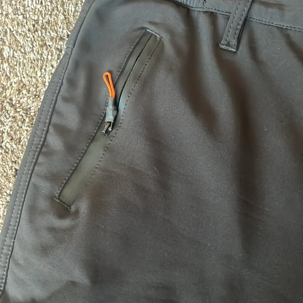 Women’s camii Mia fleece lined waterproof pants‎ waist 36 Black - Image 3