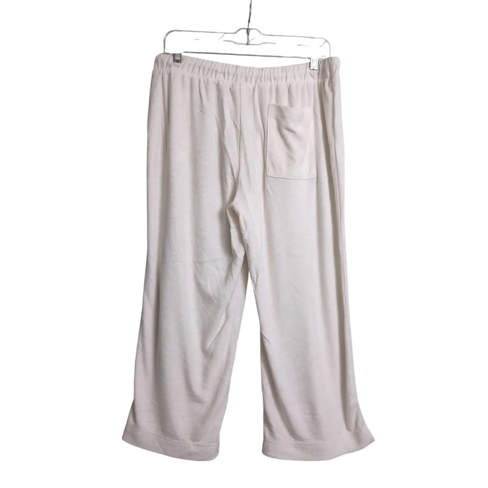 NWT Andie Crop Pant Coconut (White) Drawstring Elastic Waist Lounge M - Image 5
