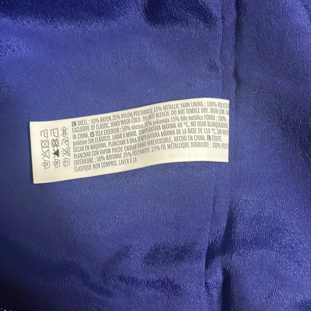 Endless Rose Dress Sz M Bonded Violet Lace Mini Special Event Cocktail Feminine - Image 5