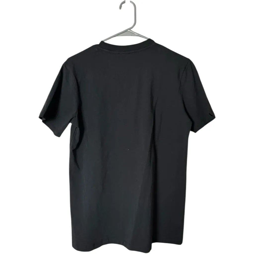 Adidas Women's  Sporty Athletic Short Sleeve Graphic Tee with White Trefoil Logo - Image 4